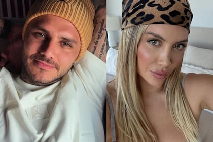 La batalla entre Mauro Icardi y Wanda Nara no tiene fin (Foto: Instagram/@mauroicardi @wanda_nara)