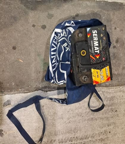 La batería del taxi robada fue recuperada