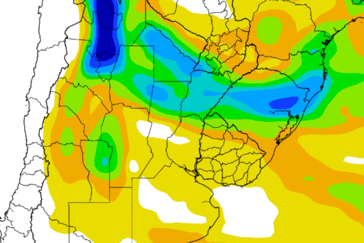La BCBA señala como rasgo central que se espera “calor, seguido por lluvias de muy variada intensidad, con fuertes tormentas sobre el norte y el centro-oeste del área agrícola, y aportes escasos sobre el centro-este y el sur, finalizando con fríos tardíos”.