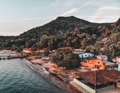 La bella costa de Ilha Grande.