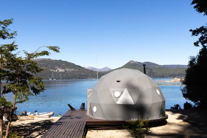 La belleza de Folk Camp en Isla Victoria.