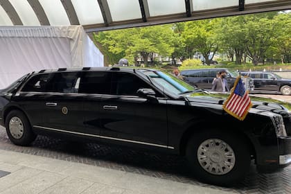 La Bestia, la limusina antibombas que traslada a Biden en la cumbre de la OTAN