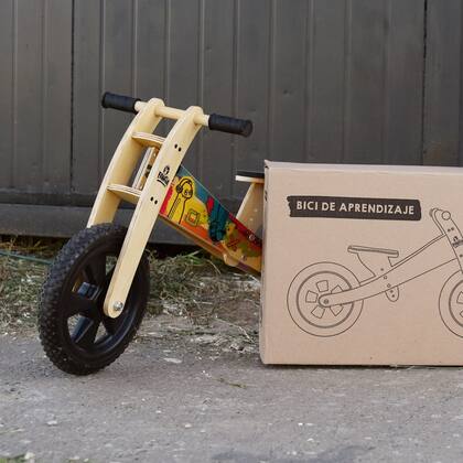 La bici de aprendizaje, el producto estrella de Fanga.