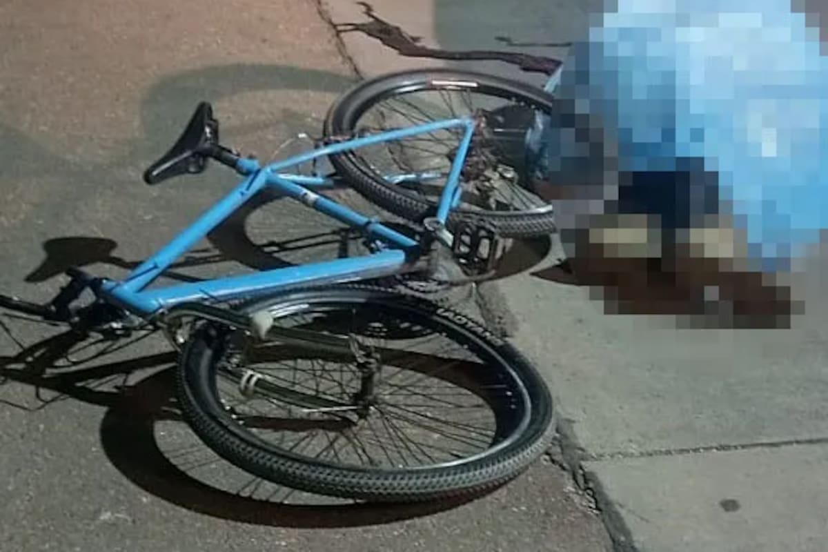 La bicicleta celeste de Tobías Arce
