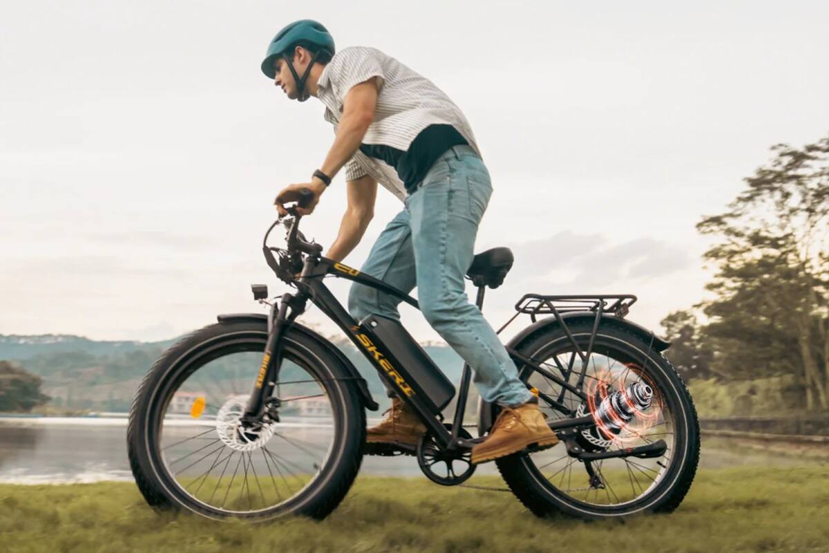 La bicicleta eléctrica de la marca Skeri entró en las ofertas de Walmart Deals, las cuales terminarán este 12 de octubre (Walmart/Skeri)