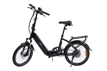 La bicicleta eléctrica de Qüint está diseñada en el país; algunos de sus componentes, como el controlador del motor, se fabrican en la Argentina