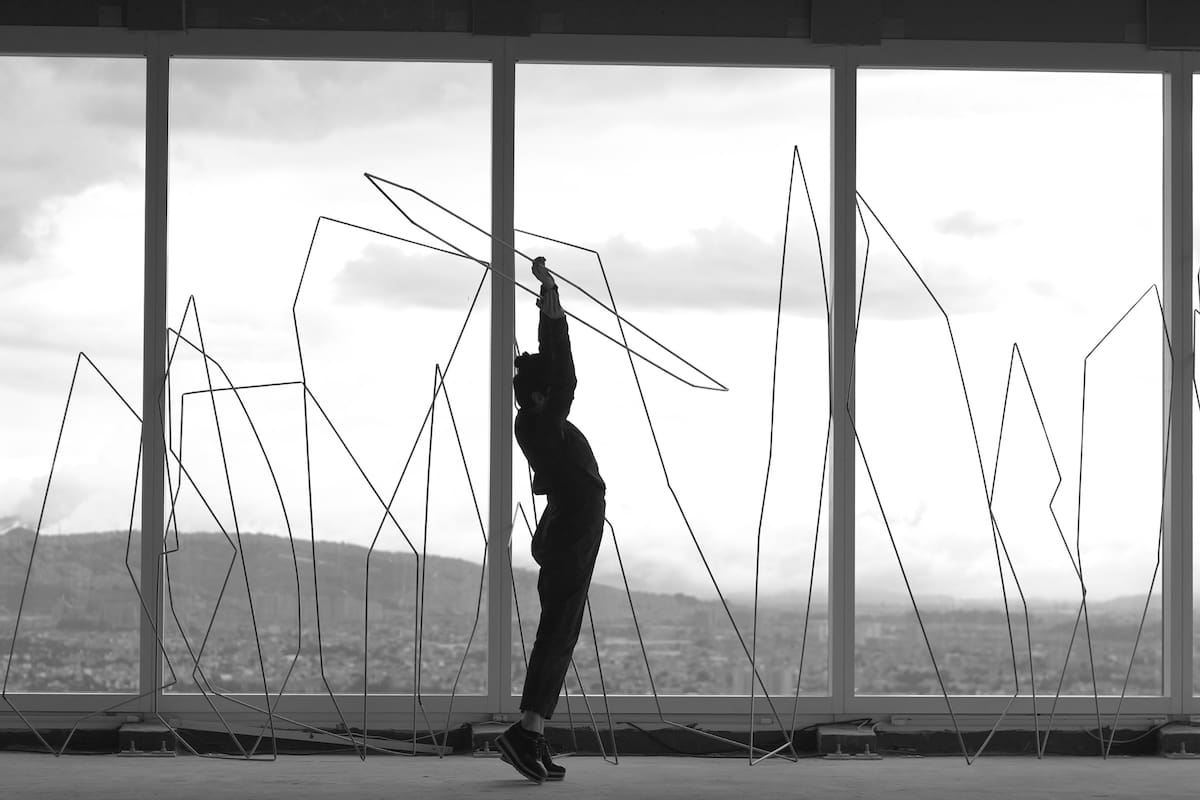 La Bienal de Performance retoma su programación con una acción la artista colombiana María José Arjona