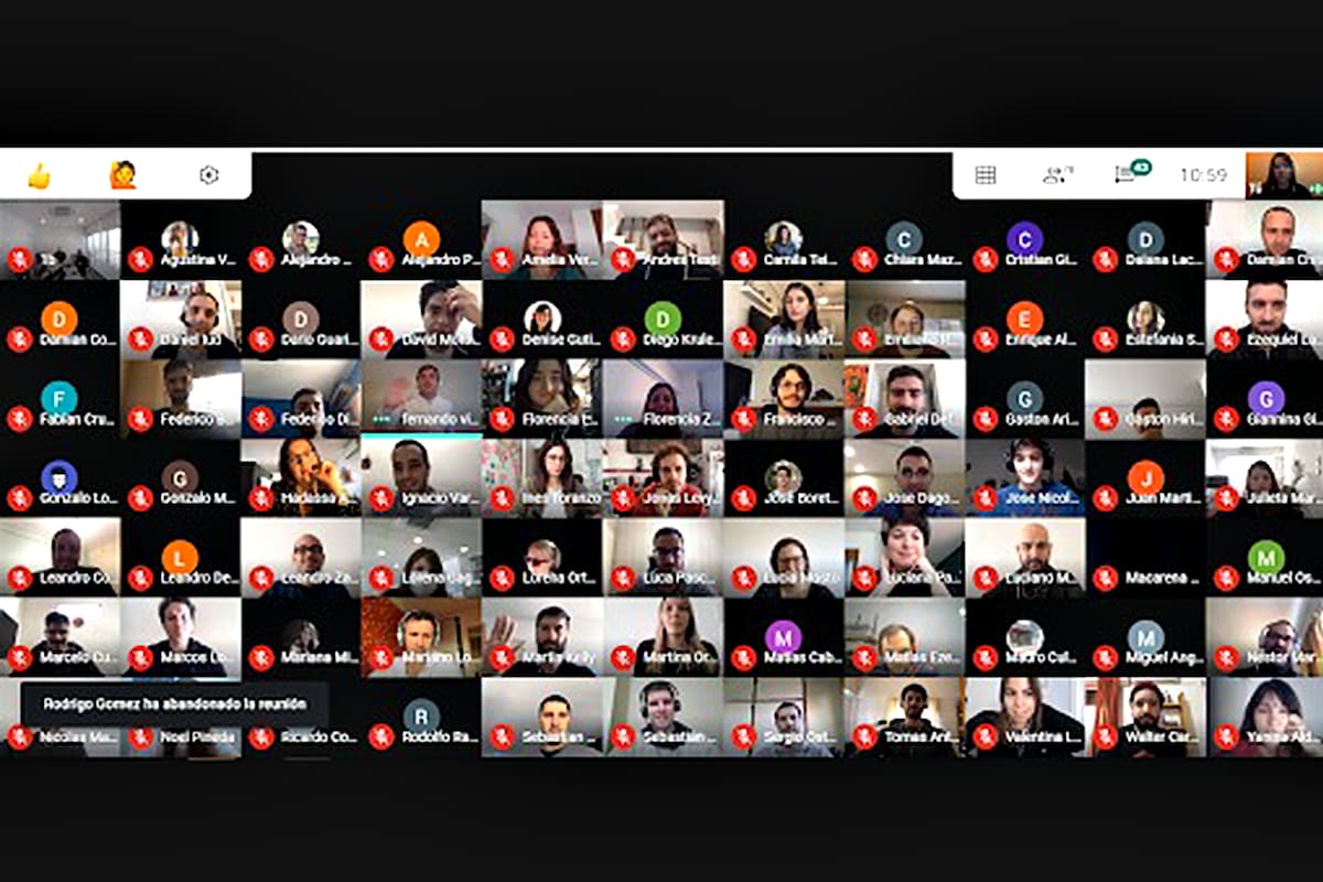 La bienvenida a los trabajadores de Le Pain Quotidien a Mercado Libre, un proceso que llaman "onboarding"