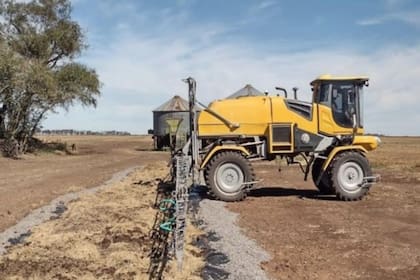 La biomixtura está compuesta por paja de cereales, tierra de la zona y compost o turba