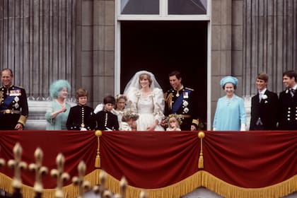 La boda de Charles y Diana en 1981 fue vista por una audiencia televisiva mundial de más de 750 millones