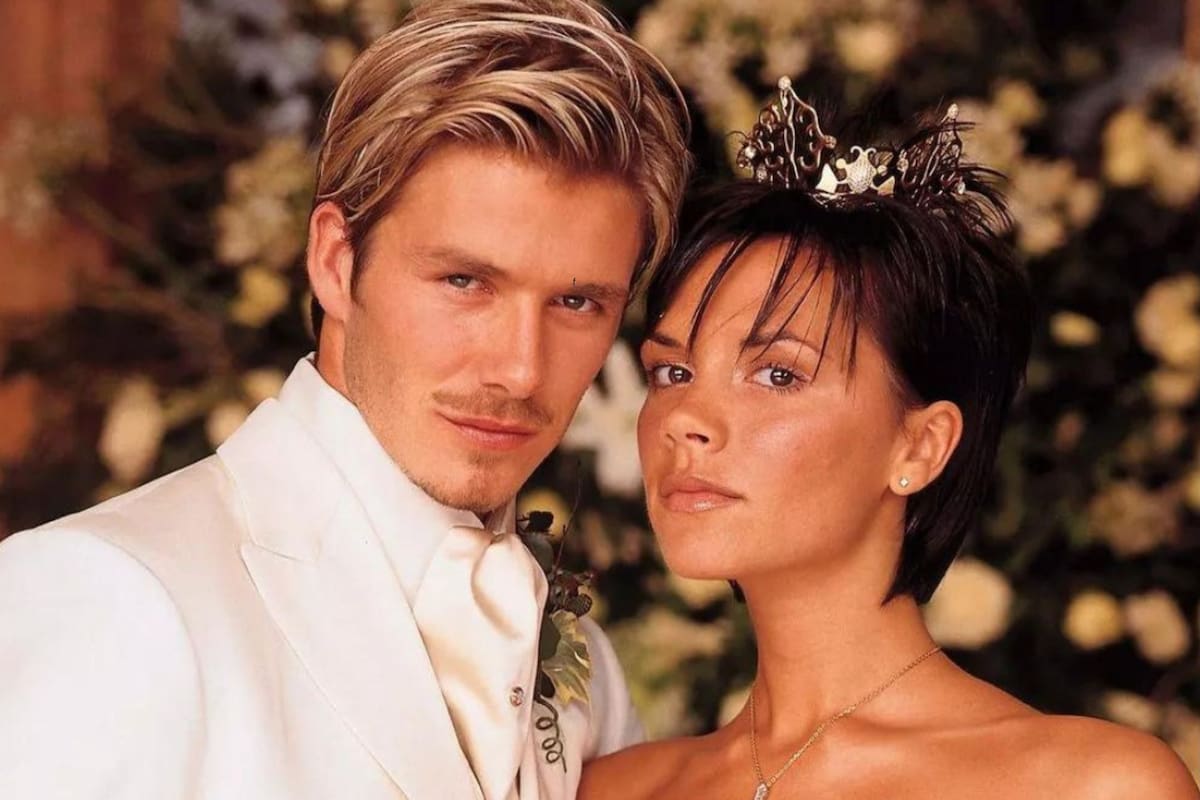 La boda de película que unió al fútbol y al pop: 26 años del casamiento de David y Victoria Beckham