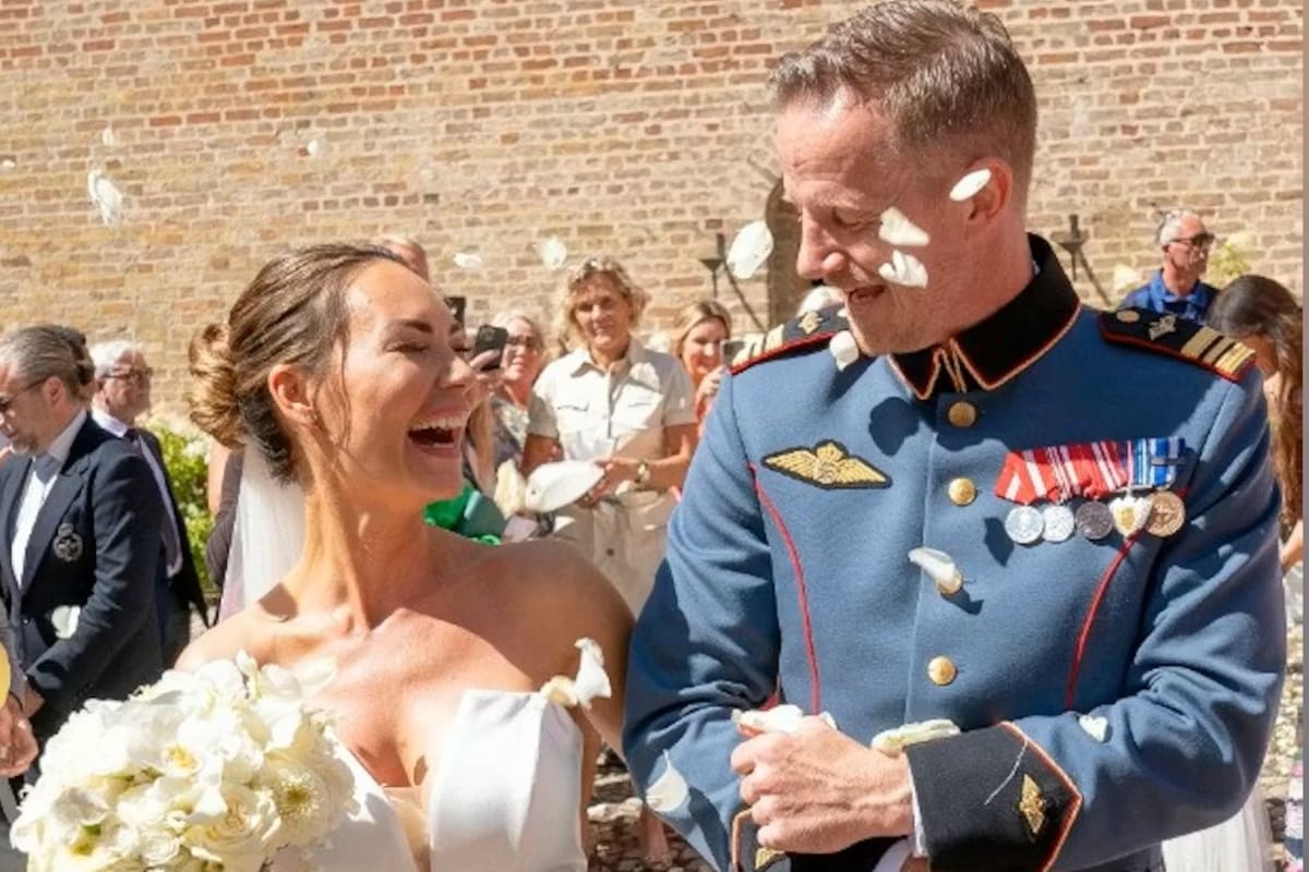 La boda de "Teo" y Mascha Vang fue tapa de revistas en Dinamarca