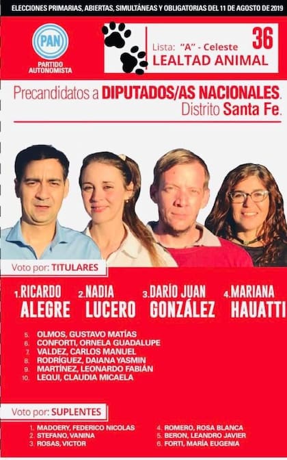 La boleta del PAN