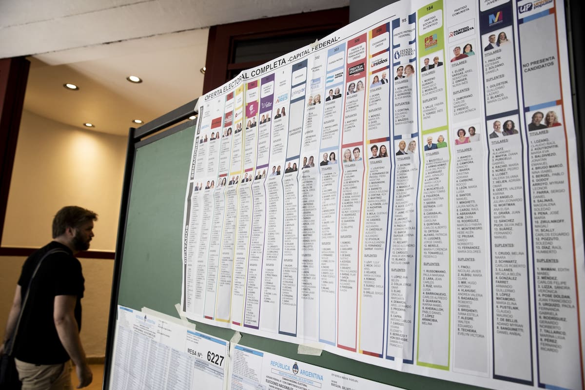 La Boleta Única de Papel se implementó por primera vez en las legislativas de 2025
