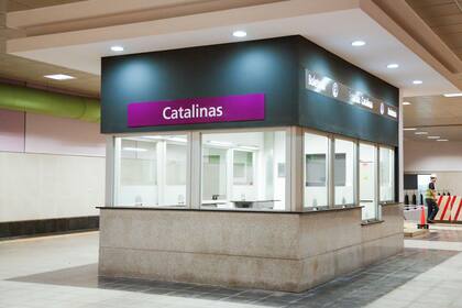 La boletería de la estación Catalinas