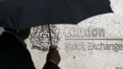 La bolsa de Londres, como todos los grandes mercados europeos, también se vio afectada