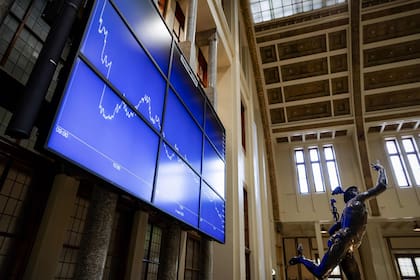Archivo.- La bolsa de valores Euronext, en Ámsterdam