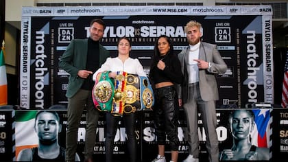 La boricua Amanda Serrano y la irlandesa Katty Taylor chocarán el 30 de abril en el Madison