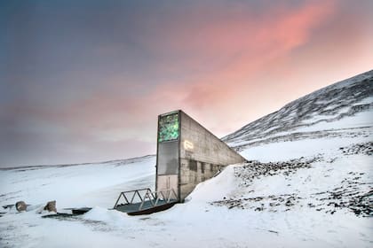 La Bóveda de Semillas de Svalbard está cerca de Longyearbyen, la última ciudad al norte del planeta.