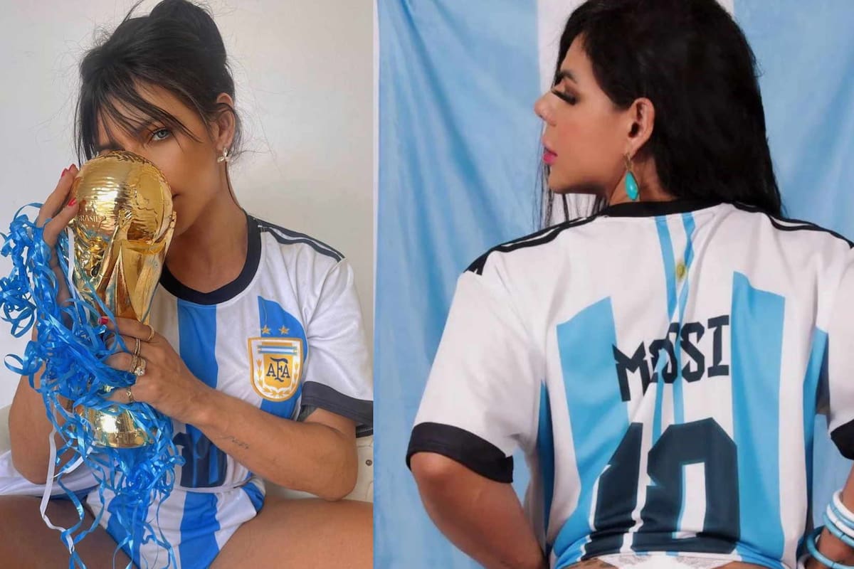 La brasileña está convencida de que Messi y Argentina serán campeones en Qatar 2022