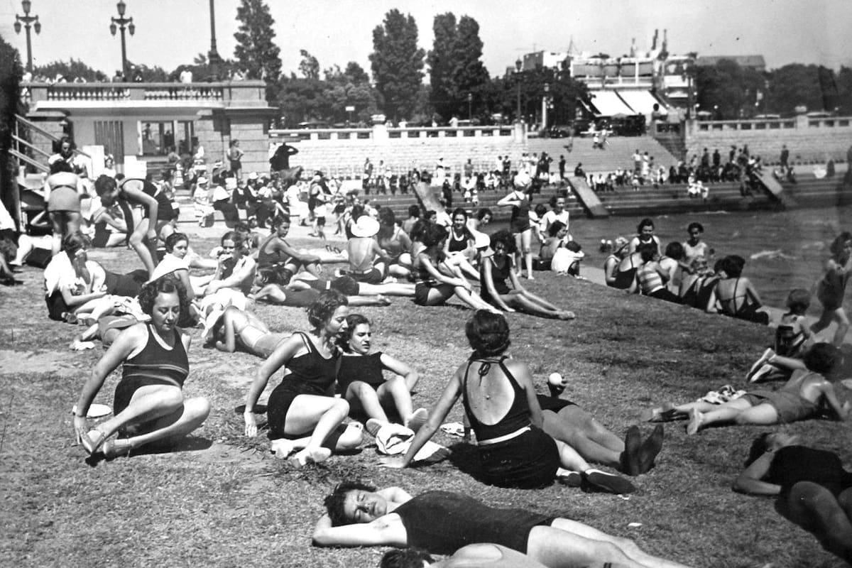 La "Bristol porteña", playa pública en la Costanera Sur