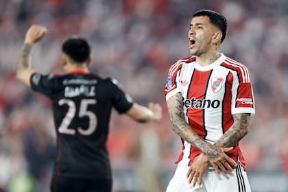 La bronca de Ángel Correa