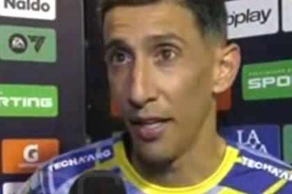 La bronca de Di María tras el 1 a 1 de Central ante Talleres