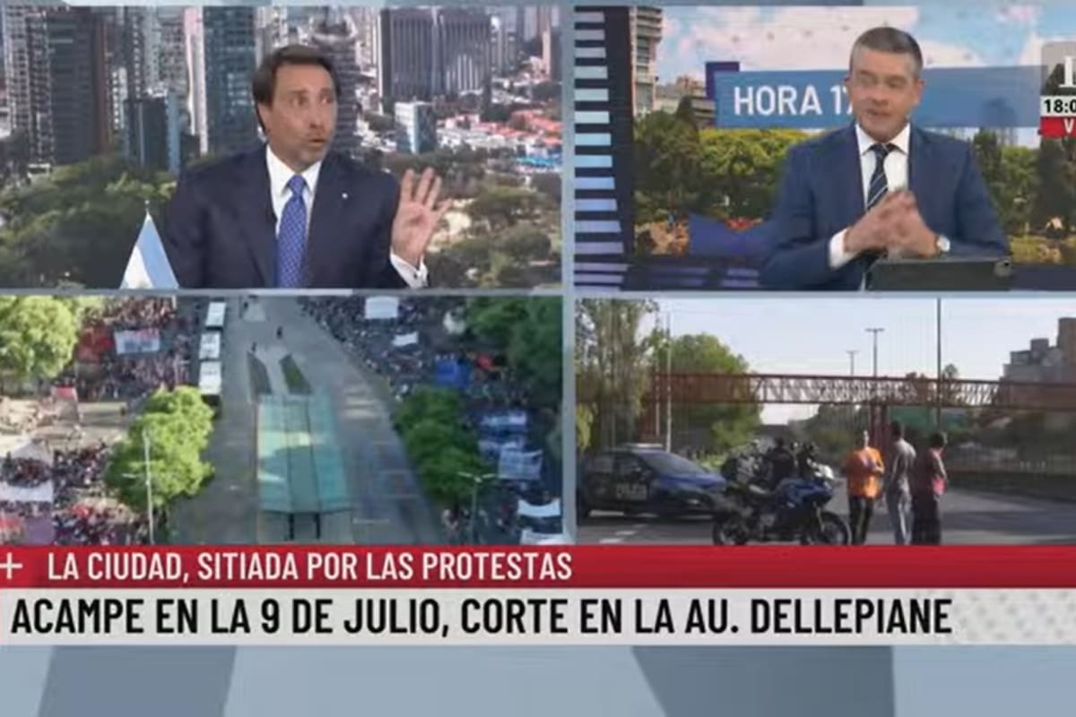 La bronca de Feinmann con los cortes de luz: "¡Paren un poquito!"