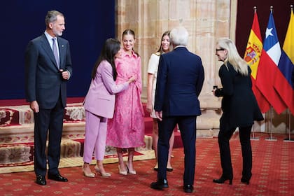 La buena sintonía entre la Familia Real y Meryl Streep fue inmediata.