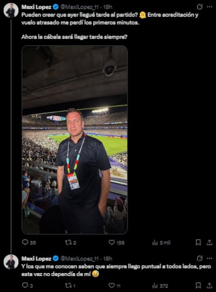 La cábala de Maxi López para el Mundial 2026