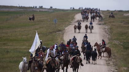 La cabalgata para honrar al cura Brochero se hace desde 1997
