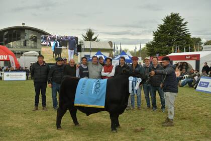 La cabaña Don José, de José Mammoliti SA, obtuvo el Gran Campeón Ternero con el Box 129