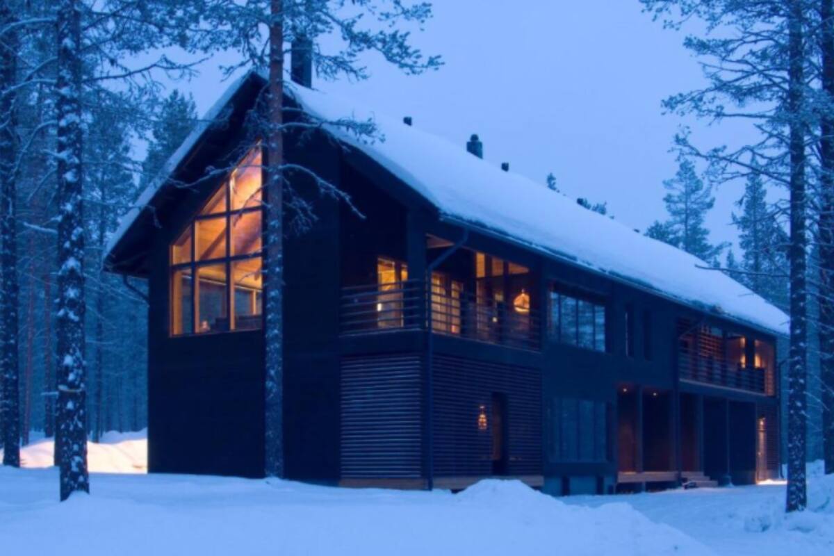 La cabaña donde se están quedando los hijos de Cristiano Ronaldo y Georgina Rodríguez cuesta cerca de $200 mil por noche