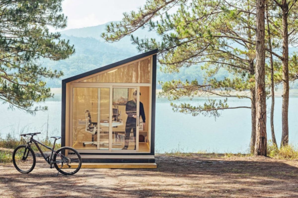 La cabina de Autonomous para trabajar donde sea