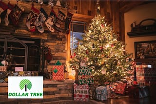 Dollar Tree vende árboles de Navidad 90% más baratos que en Amazon: los precios arrancan en US$6
