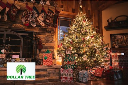 La cadena de descuentos Dollar Tree tiene árboles de Navidad y otras decoraciones a precios muy bajos (Unsplash)