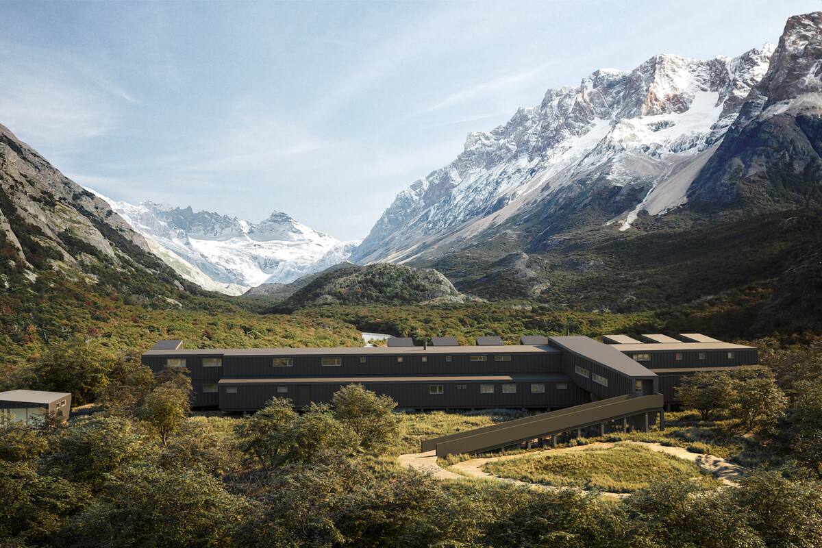 La cadena Explora desembarcó en la Argentina con un lodge en un sitio privilegiado de El Chaltén, en Santa Cruz