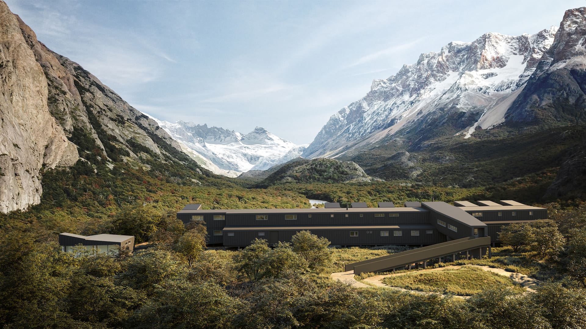 La cadena Explora desembarcó en la Argentina con un lodge en un sitio privilegiado de El Chaltén, en Santa Cruz