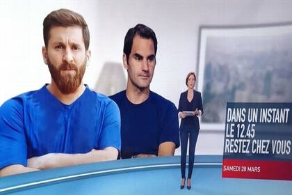 La cadena francesa M6 confundió a Lionel Messi con su imitador, el iraní Reza Parastesh, en un informe sobre deportistas que habían donado dinero para investigar el coronavirus.