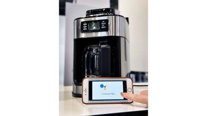La cafetera Gourmia Barista Butler tiene Wi-Fi y es compatible con Google Assistant y Amazon Alexa