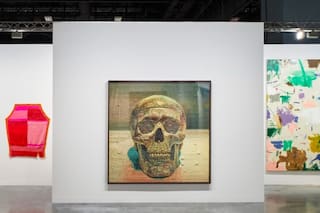 Eduardo Costantini compró por casi medio millón de dólares una calavera de Mondongo que se le había escapado de las manos