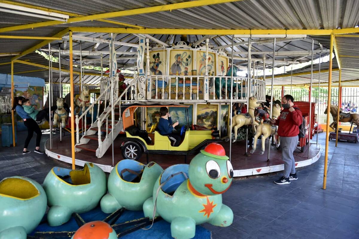 La calesita del Parque Las Heras