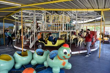 La calesita del Parque Las Heras