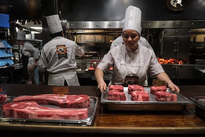 La calidad de la carne, un sello indiscutido del lugar