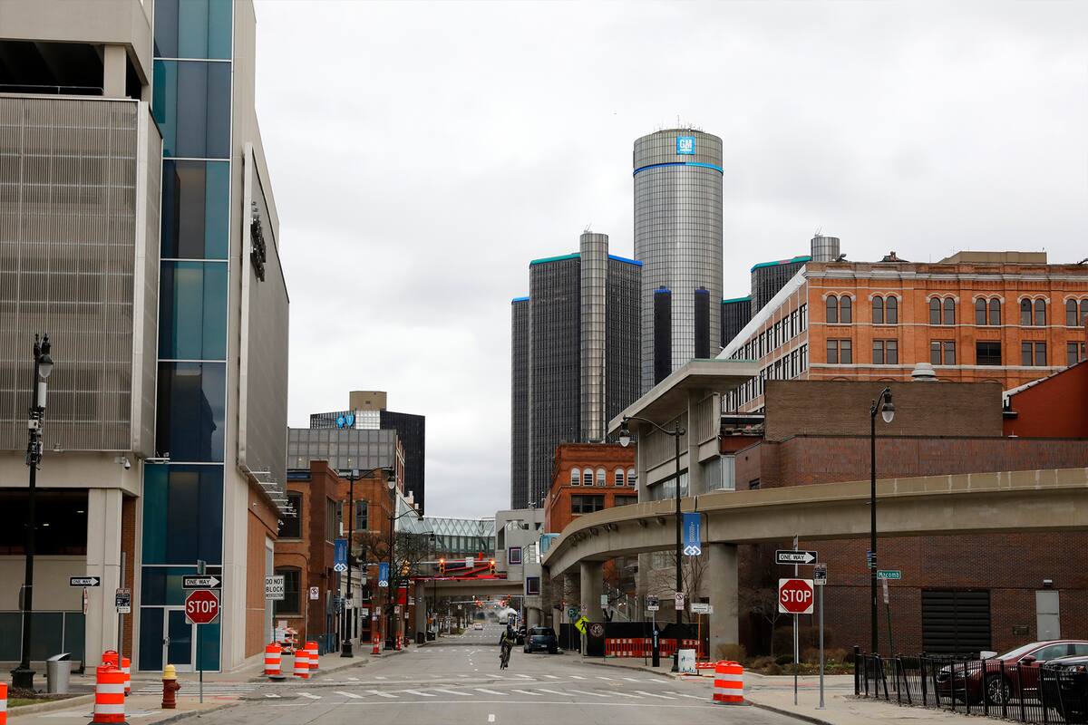 La calle Beaubien en Detroit, Estados Unidos