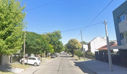 La calle donde ocurrió el robo
