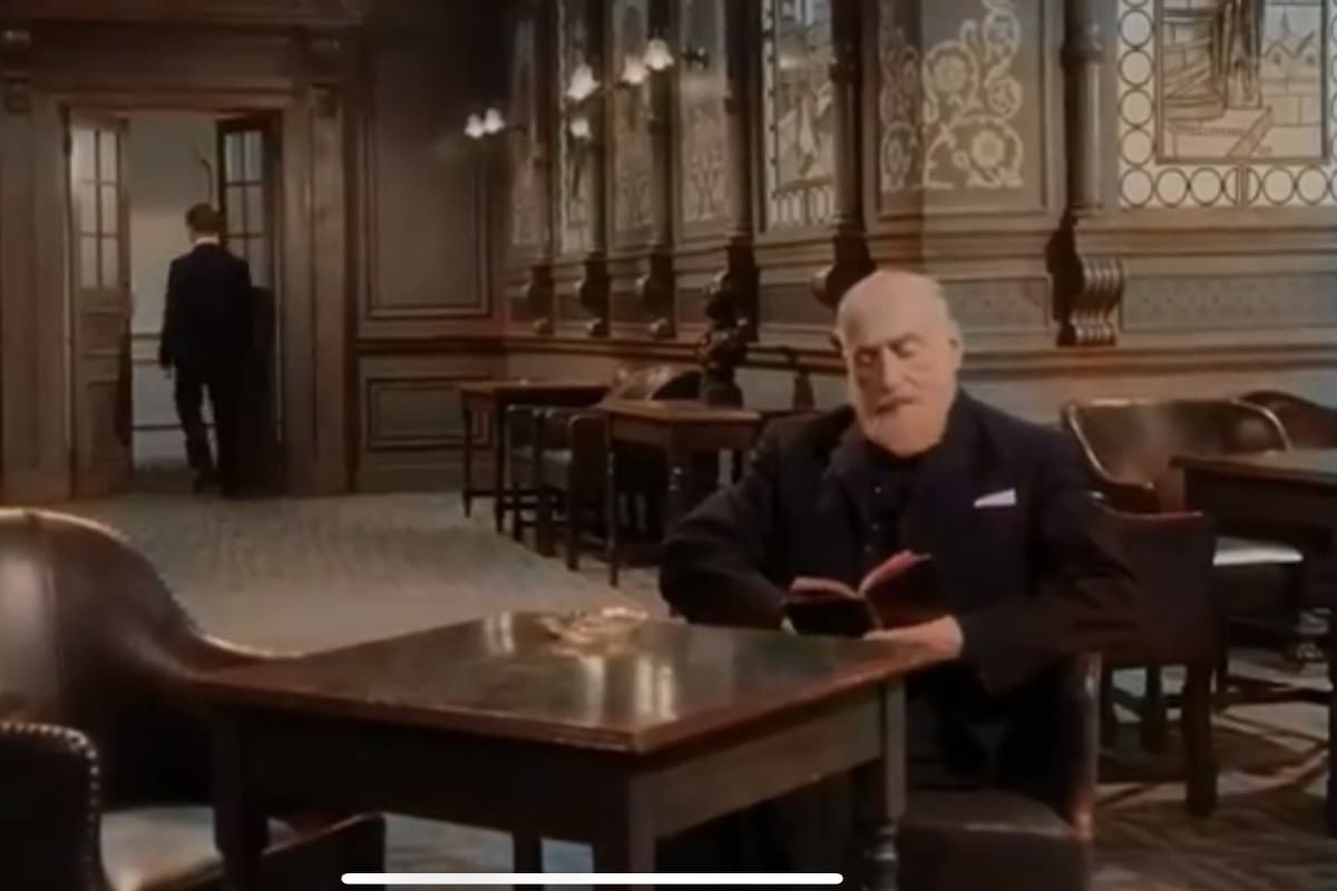 La calma estoica e indiferente frente al caos que concita todo lo bueno y lo malo del ser humano