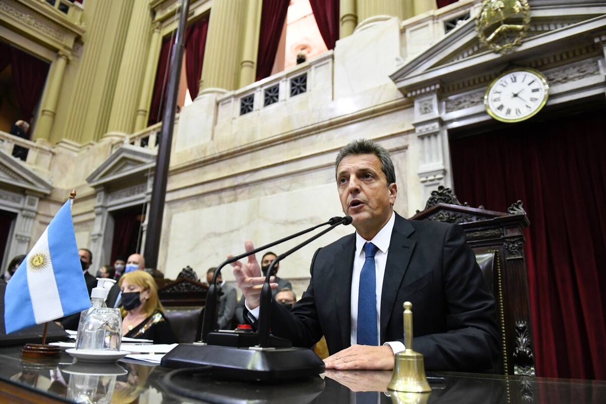 La Cámara baja deberá tratar la renuncia de Sergio Massa, quien asumirá como ministro de Economía