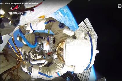 La caminata espacial de los rusos