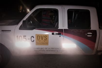 La camioneta de Vialidad de a provincia de Salta en la que fue detenido un chofer de la repartición que usaba el vehículo para trasladar droga